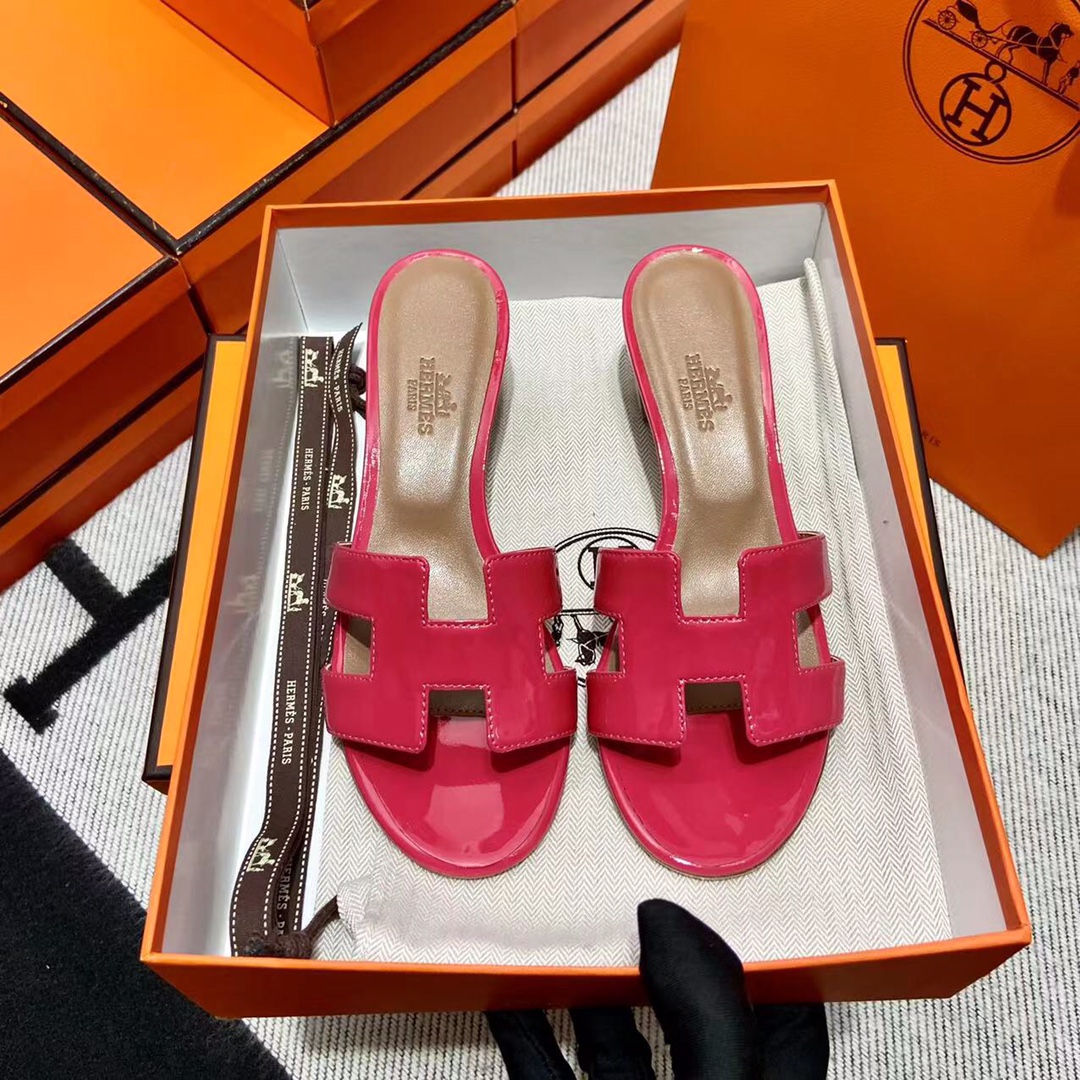 에르메스 올수공 오아시스 슬리퍼 샌들 페이던트 22